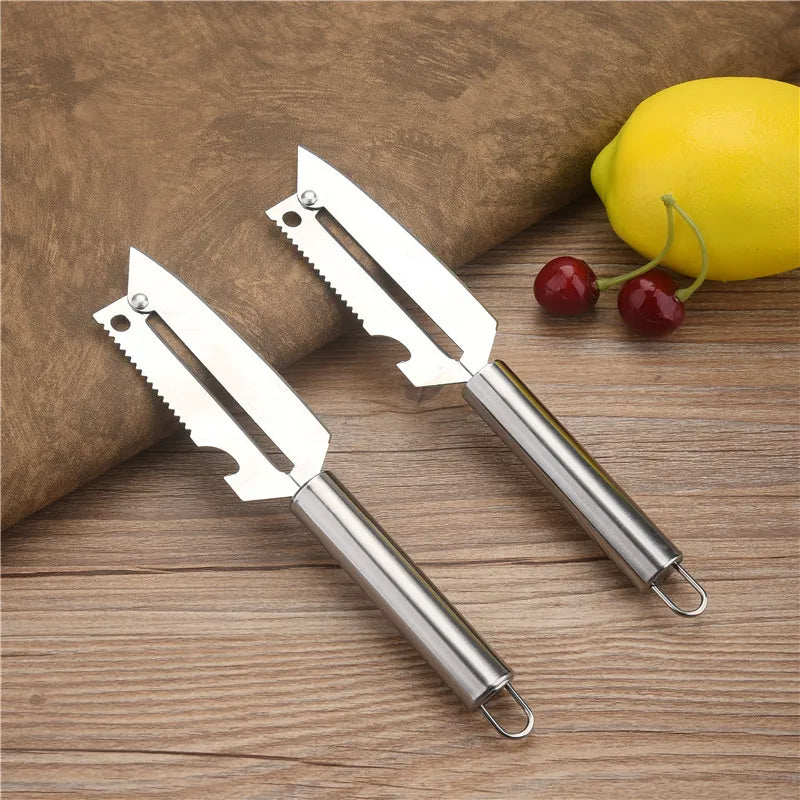 3 in1 Potatoes Apple Peeler Food Manual Paring Knife Vegetable Fruit Tools Bottle Opener Home Essentials Kitchen Accessories