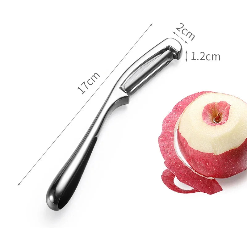 High-quality peeler for kitchen stainless steel rotating blade peeler super sharp fruit potato carrot essential kitchen tool