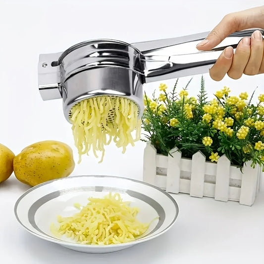 Kitchen vegetable masher with non-slip handle, manual fruit masher, vegetable masher, kitchen supplies, kitchen gadgets