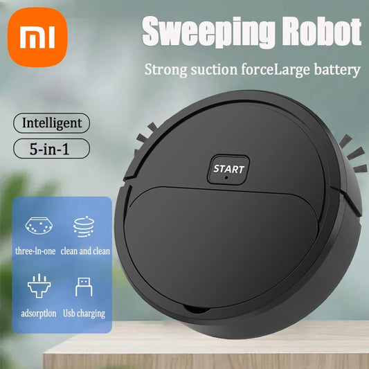 Xiaomi 5-in-1 Fully Automatic Sweeping Robot Sweep Mini Vacuum Cleaner Mopping The Floor Home Use Lazybones Intelligent Sweeper