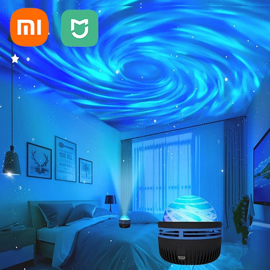 Xiaomi MIJIA LED Galaxy Projector Light Colorful Galaxy Sky Projector Bedroom Night Light Kids Room Christmas Party Decoration