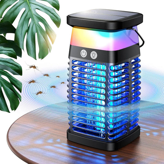 Electric Shock Bug Zapper Outdoor Mosquito Killer Lamp Repellent UV Light Anti Mosquito Fly Insect Trap Camping Mosquito Lights