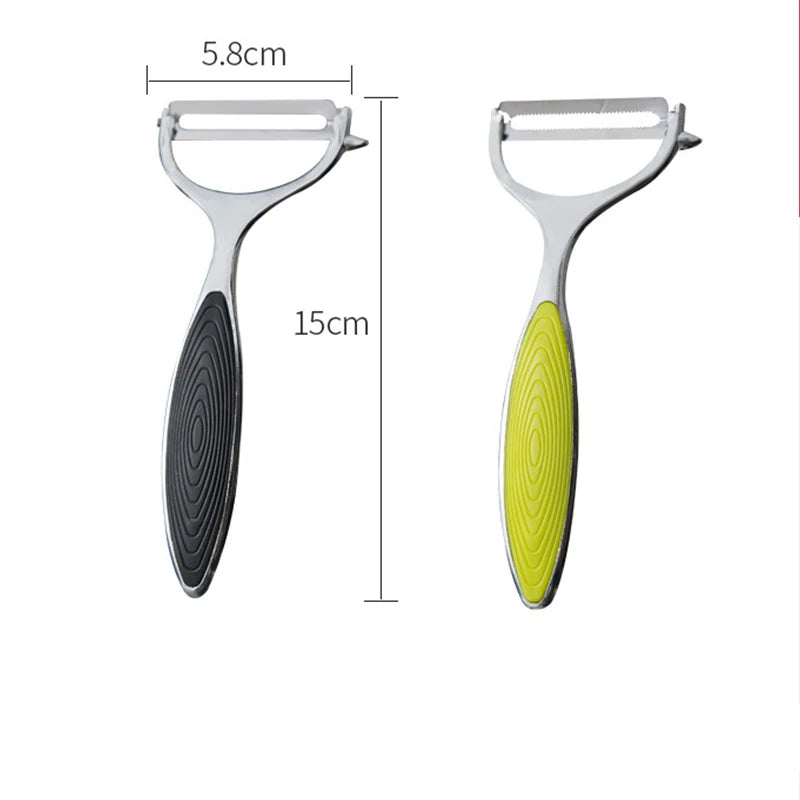 Stainless Steel Kitchen Accessories Multi-function Vegetable Peeler Cutter Potato Carrot Grater Fruit Vegetable Salad Tools