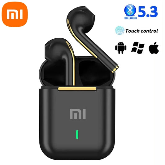 Xiaomi J18 Earbuds Noise Cancelling Headphone Wireless Earphone Bluetooth 5.3 Sport Headset Stereo In-Ear Handsfree Mic Touch